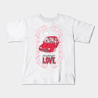 Vintage Love Kids T-Shirt